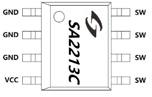 5V/4A同步整流器 SA2213C
