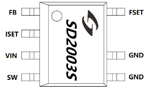 34V/2A 同步降压转换器 SD2003