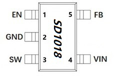 30V/1.2A，1.2MHz， 同步降压转换器 SD1018