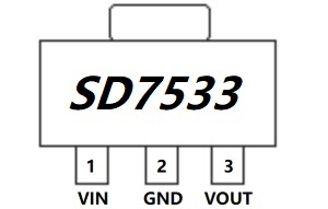 30V输入、3.3V/150mA、1.5μA超低静态电流LDO SD7533