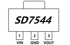 30V输入、4.4V/150mA、1.5μA超低静态电流LDO SD7544