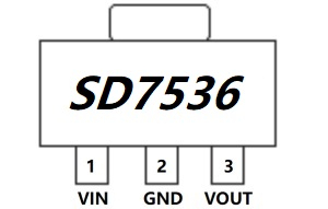 30V输入、3.6V/150mA、1.5μA超低静态电流LDO SD7536